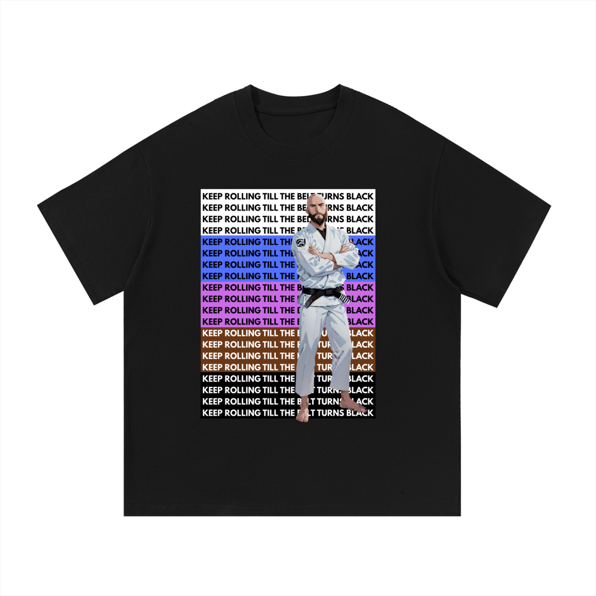 The Black Belt Path Tee