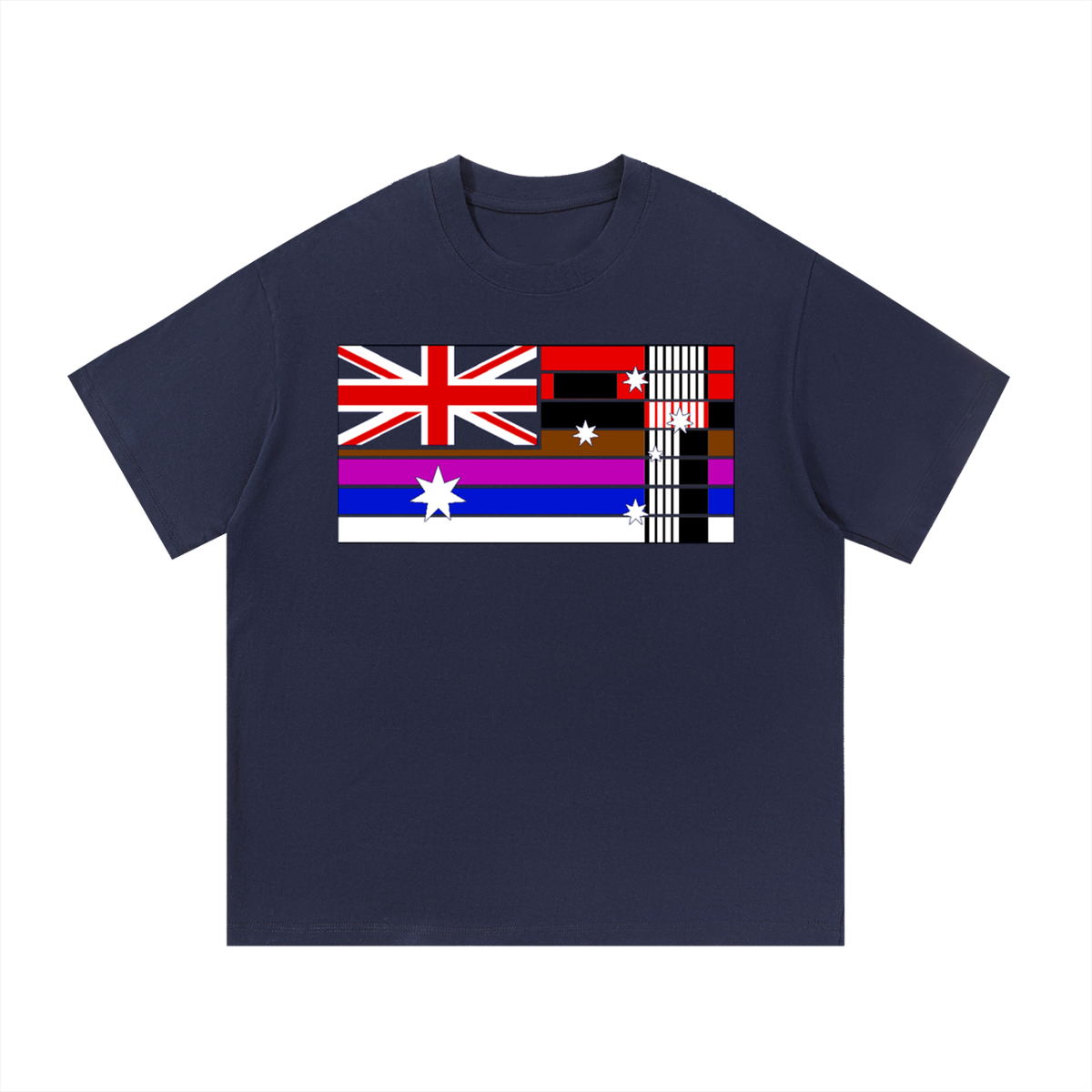 Aussie Rollers Flag Tee