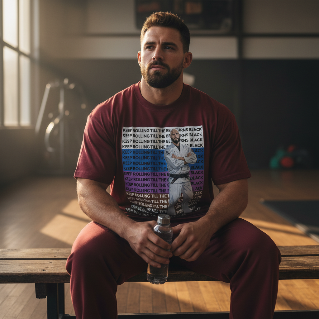 The Black Belt Path Tee