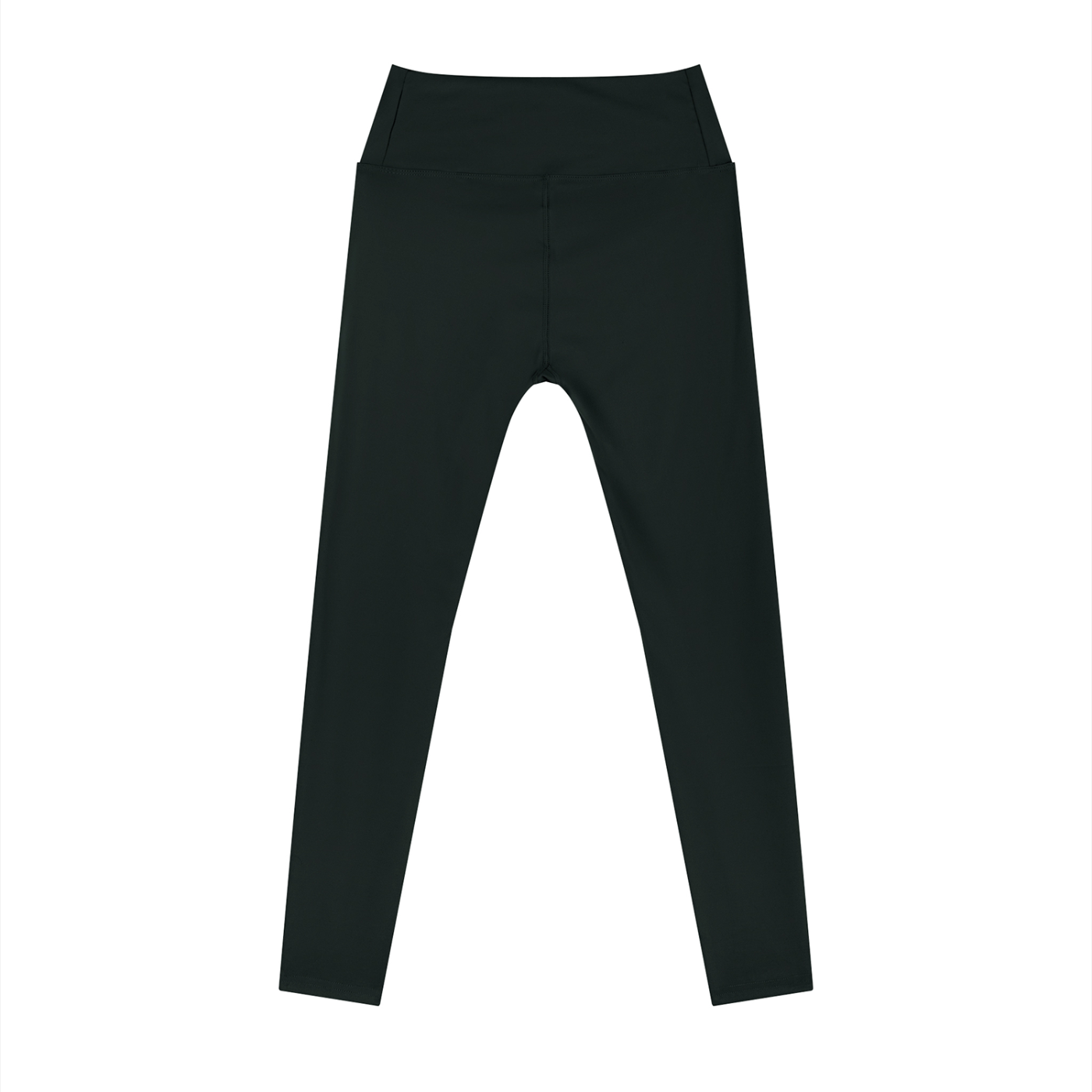 Liga Combat Mat Hours Legging back view in black, high-rise ankle-length training legging