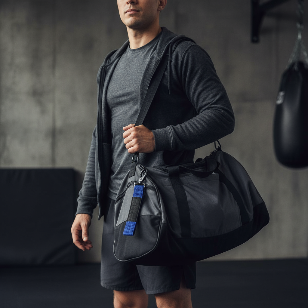 BJJ Rank Key/Bag Tag