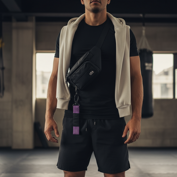 BJJ Rank Key/Bag Tag