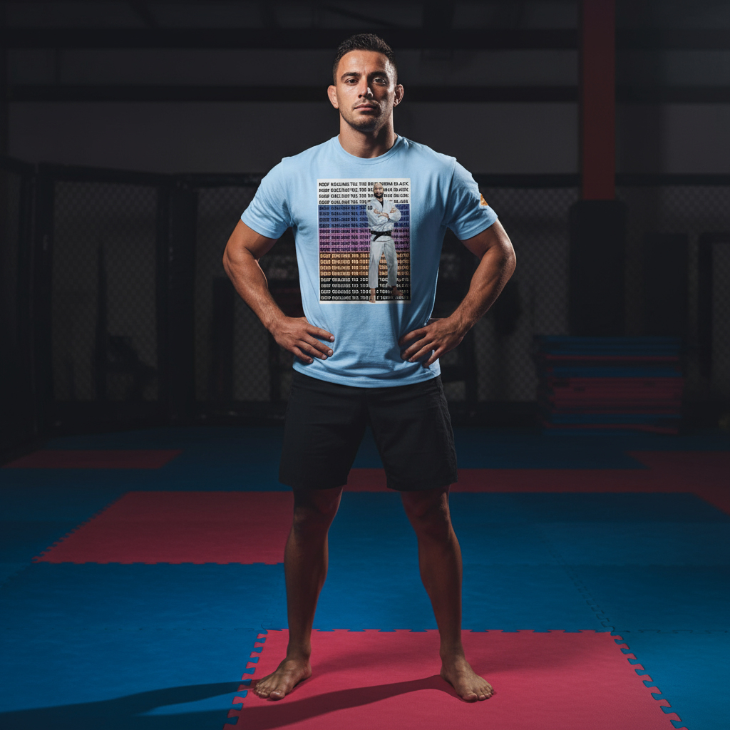 The Black Belt Path Tee Liga Combat
