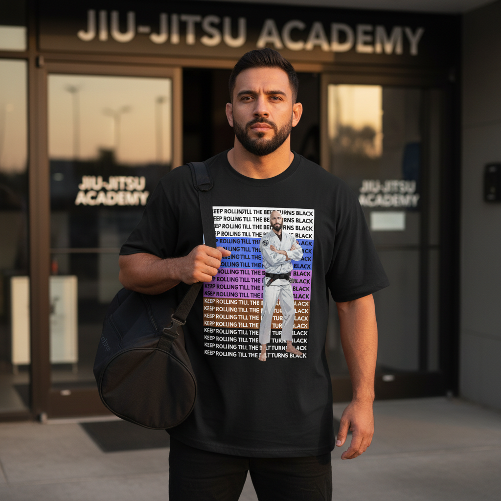 The Black Belt Path Tee