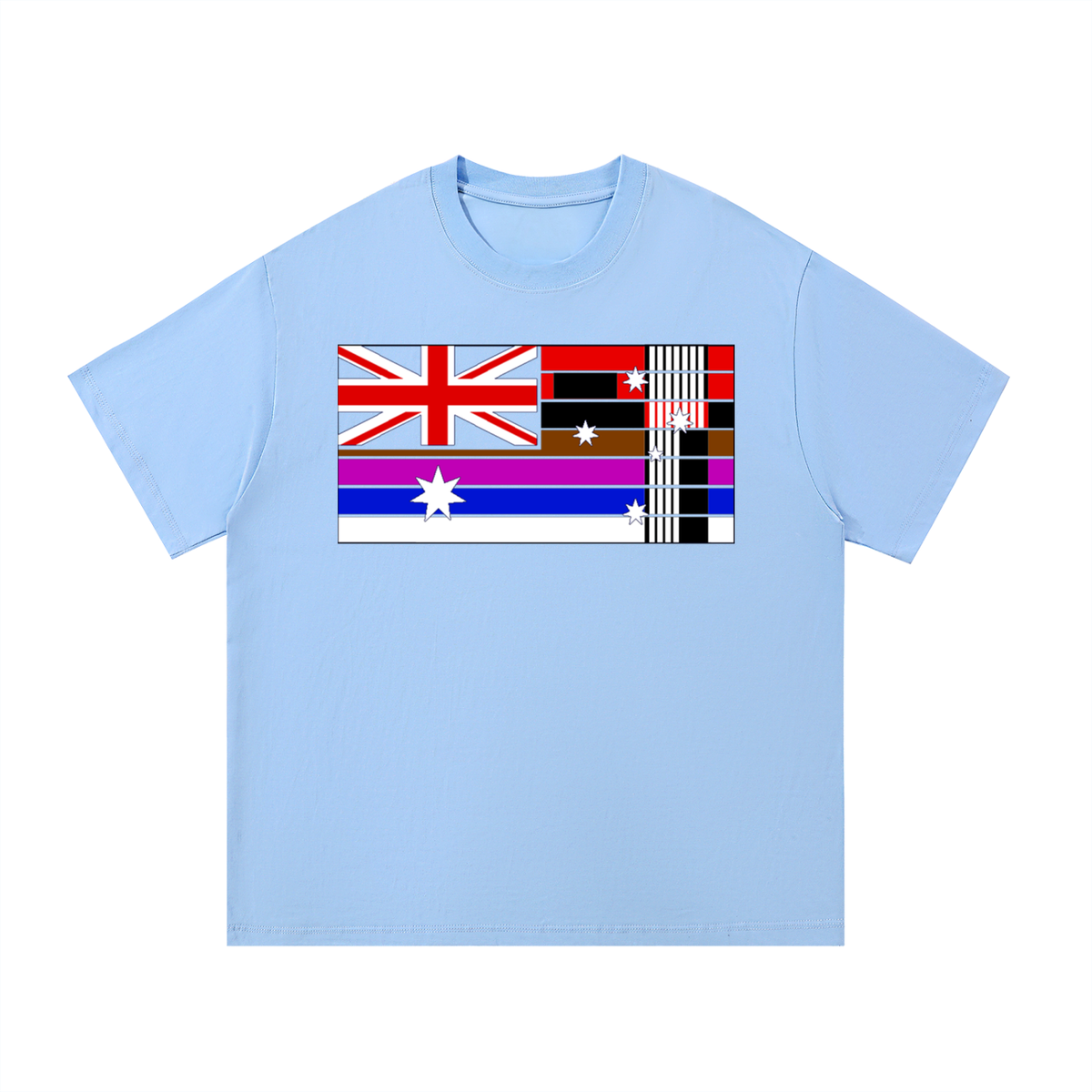 Aussie Rollers Flag Tee