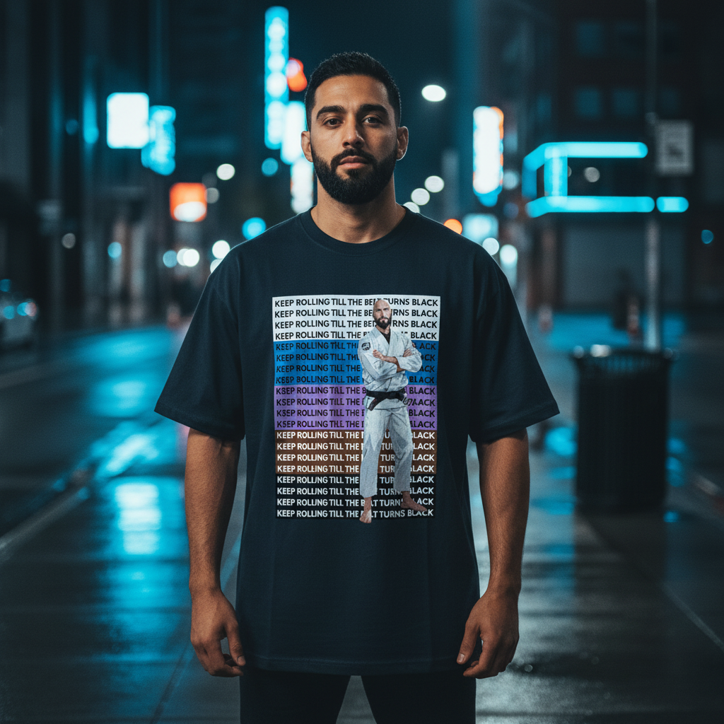 The Black Belt Path Tee