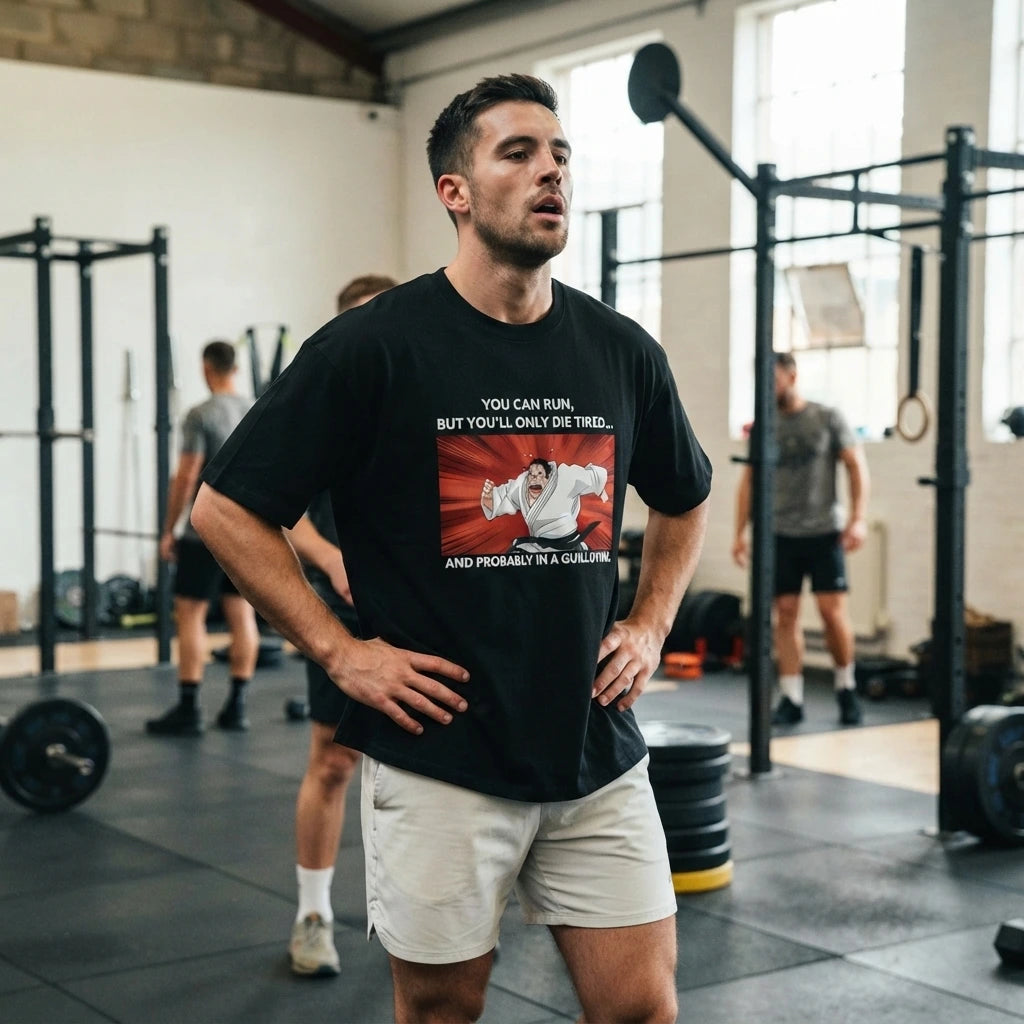 Die Tired Guillotine Tee