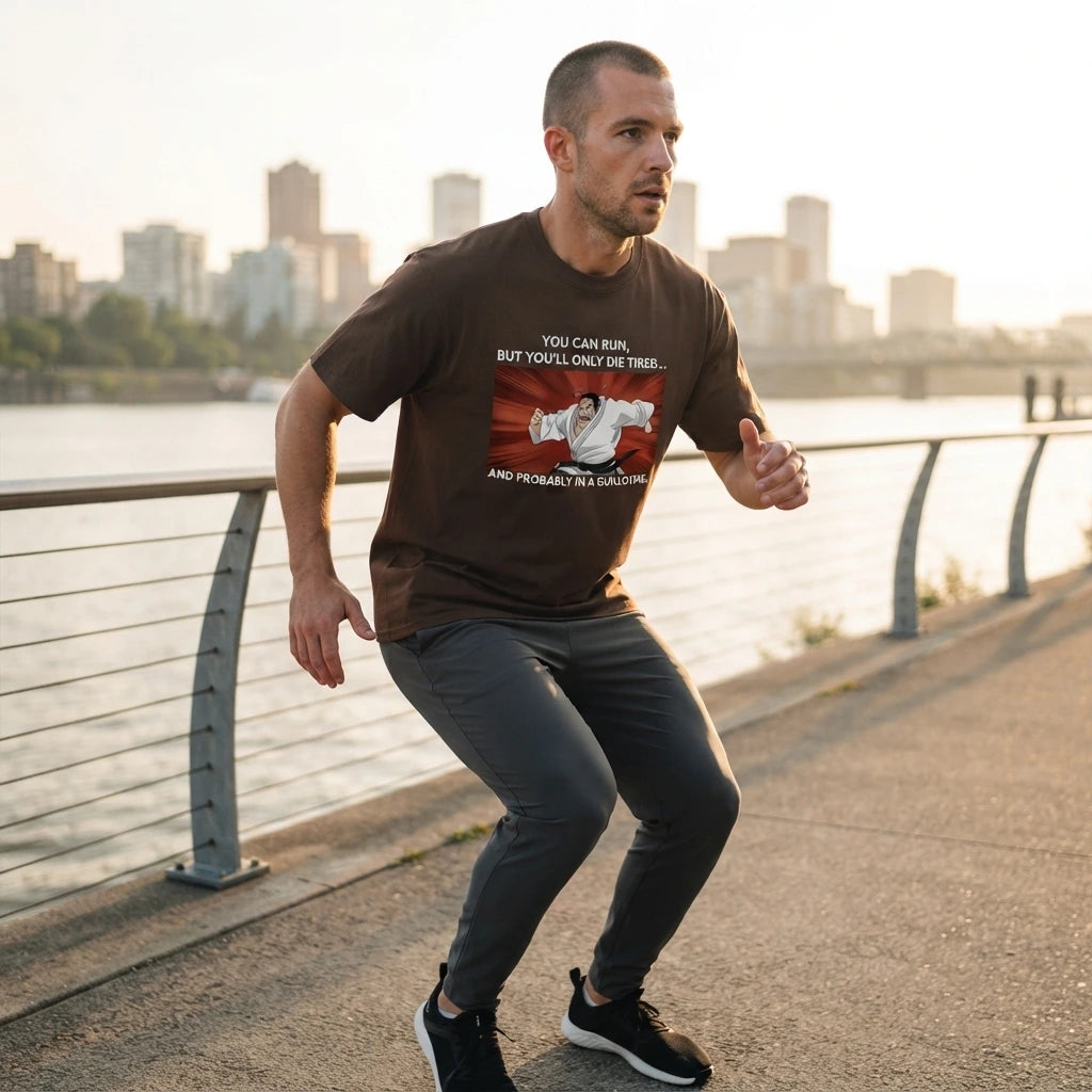 Die Tired Guillotine Tee
